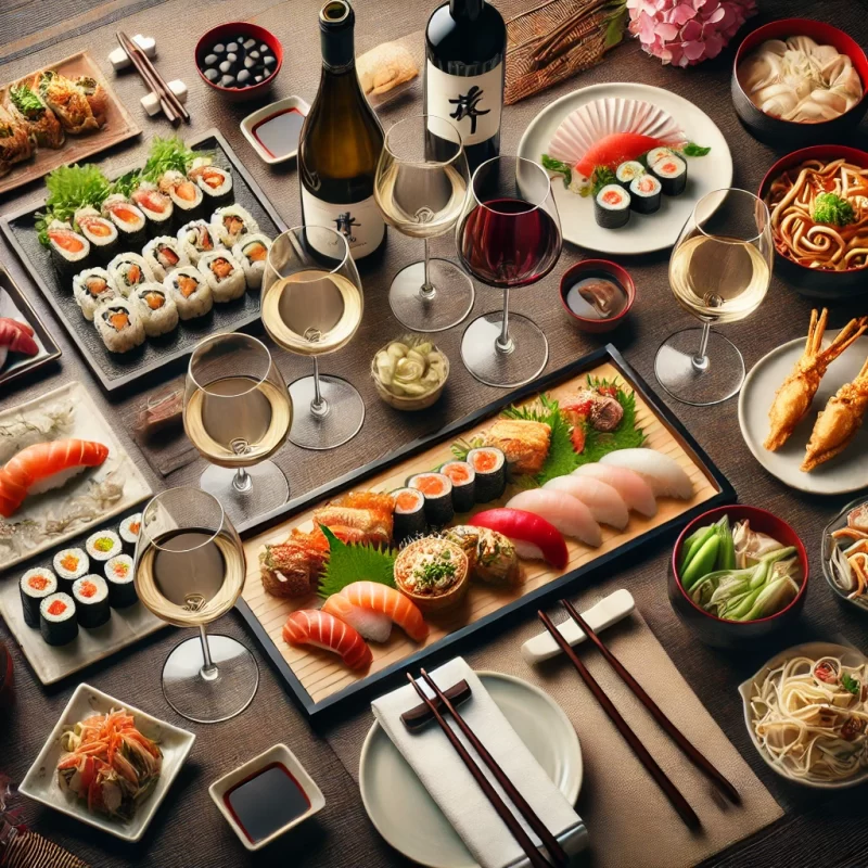 harmonização culinaria japonesa